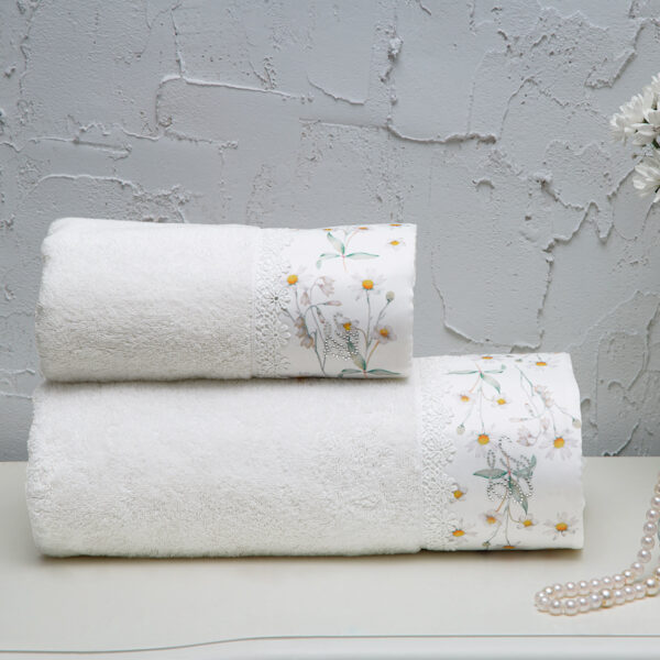 Daisy 2'li Havlu Set