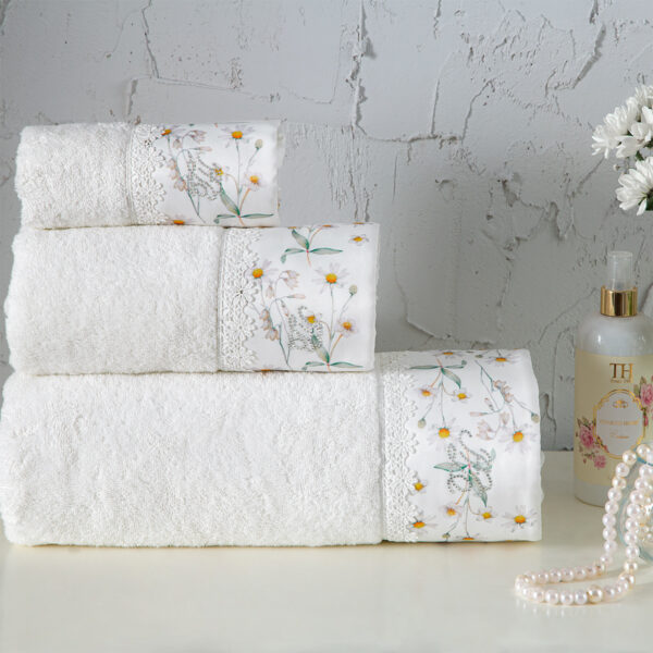 Daisy 3'lü Havlu Set