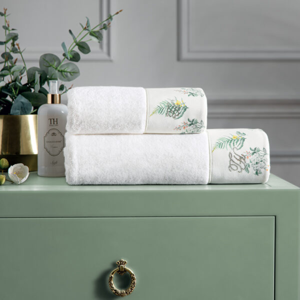 Fleurs 2'li Havlu Set
