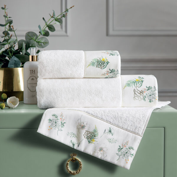 Fleurs 3'lü Havlu Set