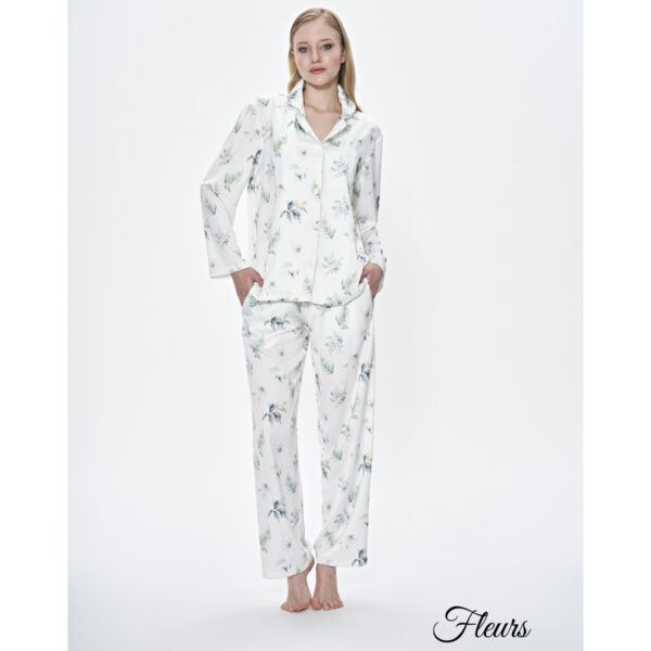 Alternative view of Fleurs Pijama Takımı